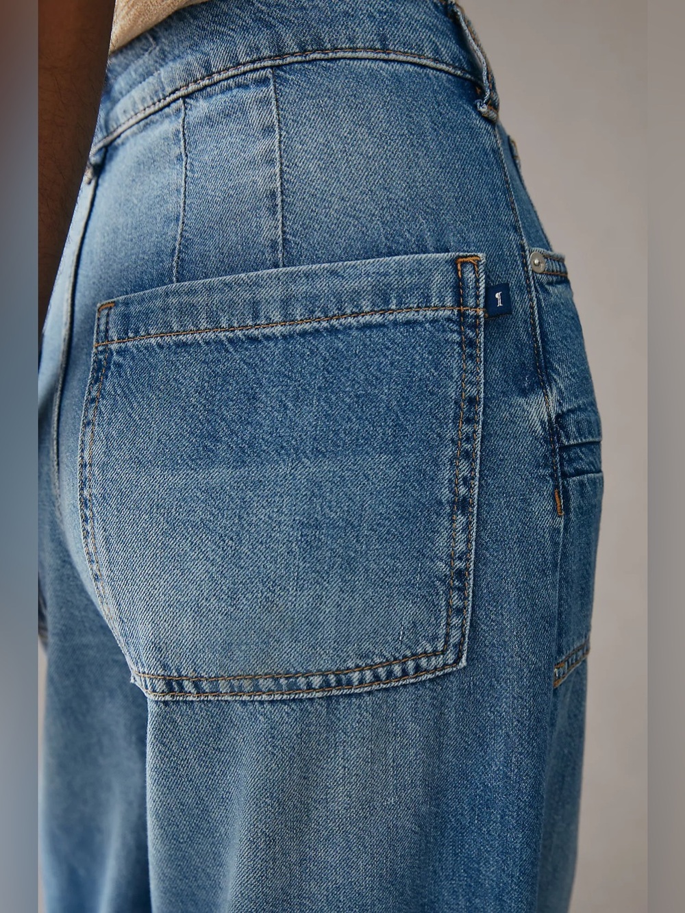 Pilcro The Jane High-Rise Wide-Leg Jeans Sz 26 - Picture 3 of 12